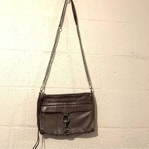 Rebecca Minkoff Gray Leather Crossbody